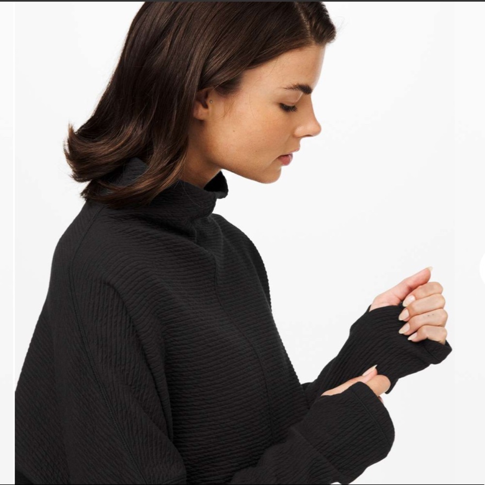 Lululemon Along the Way Mock Neck Long Sleeve